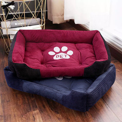 Dog kennel winter warm cat kennel pet dog supplies mat