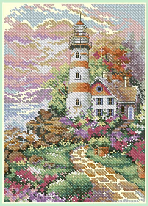 Lighthouse Cross Stitch Kit