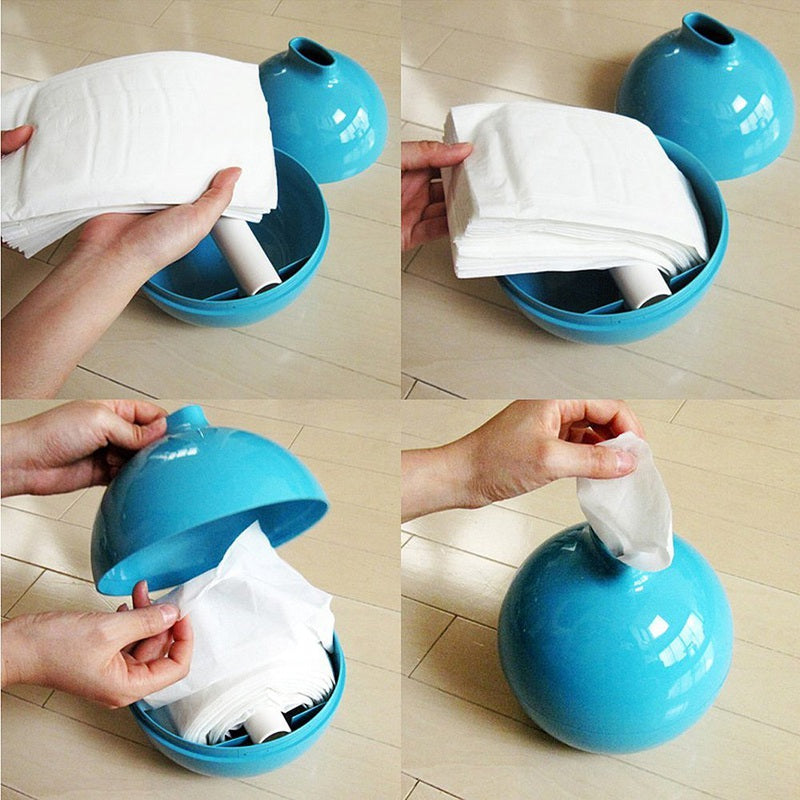 Paper Pot Tissue Holder