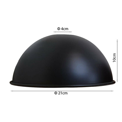 21cm Dome Easy Fit Light Shades Modern Ceiling Pendant E27 B22