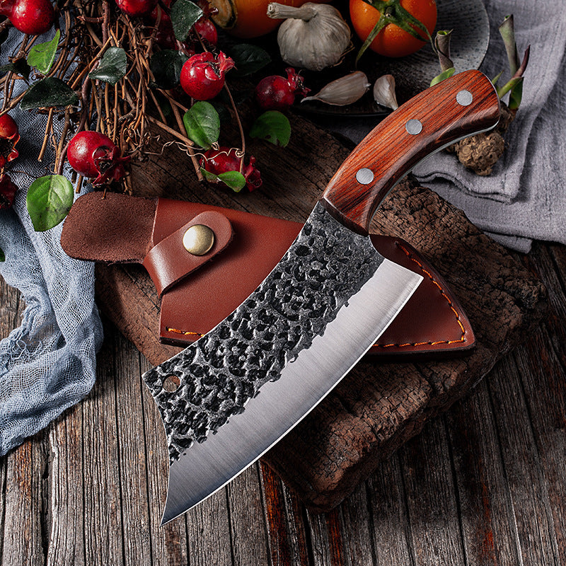 Stainless Steel Forged Hammer Tactical Kitchen Knife