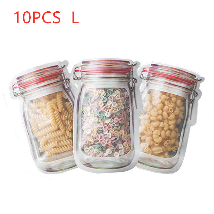 Reusable Snack Storage Bag Nut Biscuit Waterproof Sealed Food Storage Bag Snack Storage Travel Food Assortmen Bag Kitchen Tools