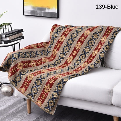 Bohemian sofa cover cloth