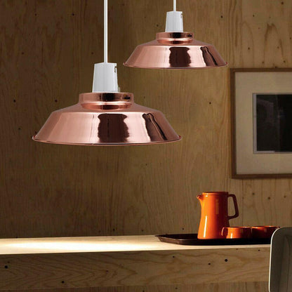 Vintage Retro Pendant Shade Metal Lampshade Kitchen Modern Ceiling