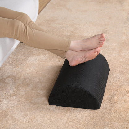 Semi-cylindrical foot pillow