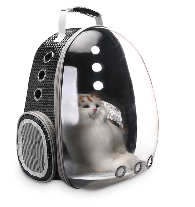 Portable Pet Puppy Backpack Carrier Bubble, New Space Capsule Design 360 Degree Sightseeing Rabbit Rucksack Handbag