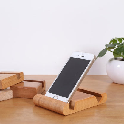 Bamboo Phone Holder Card Holder