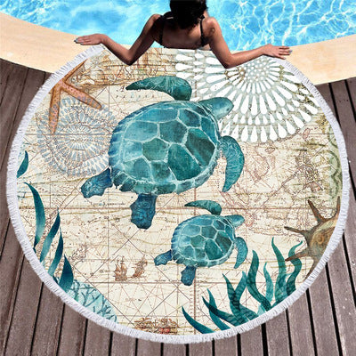 SEA TURTLE BEACH TOWEL