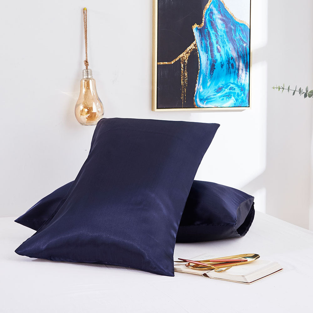 Silk double pillowcase