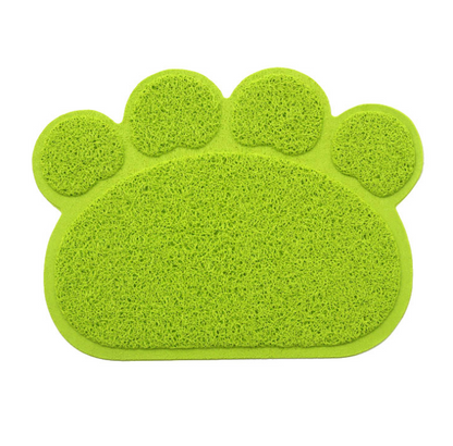 Claw-shaped cat litter mat