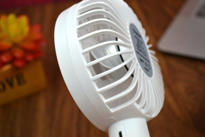 Handheld usb small fan rechargeable portable portable silent office desktop wind