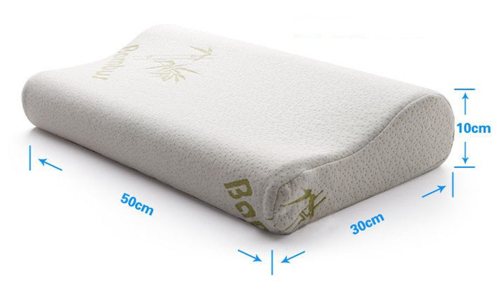 Direct selling bamboo fiber slow rebound memory pillow cervical pillow care pillow to promote sleep support small wholesale sleep