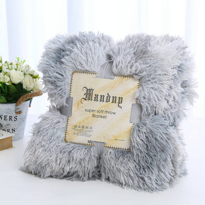 Plush Blanket Double-layer Blanket Multifunctional