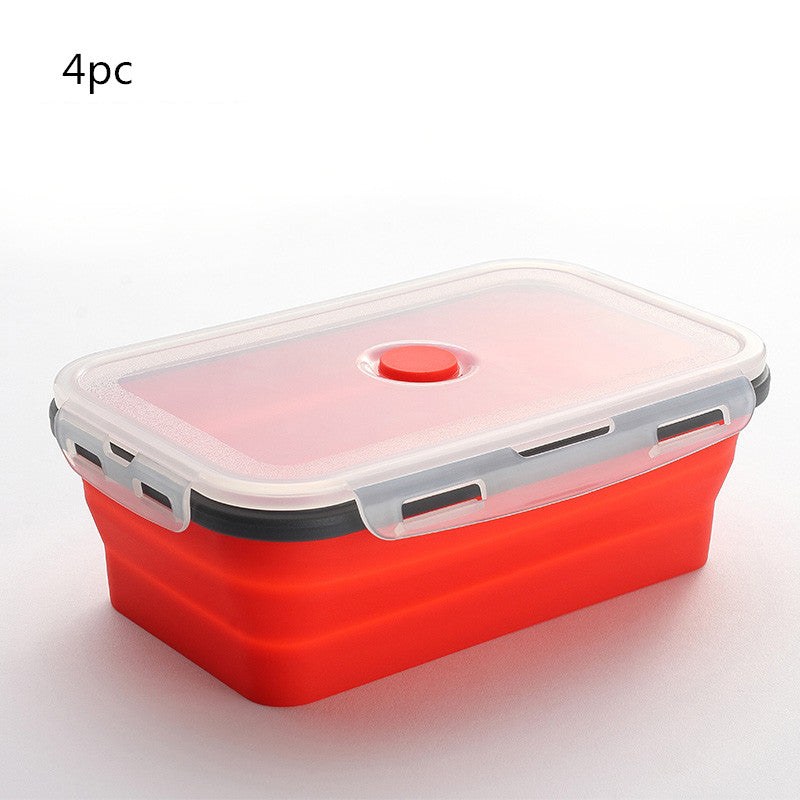 Folding lunch box