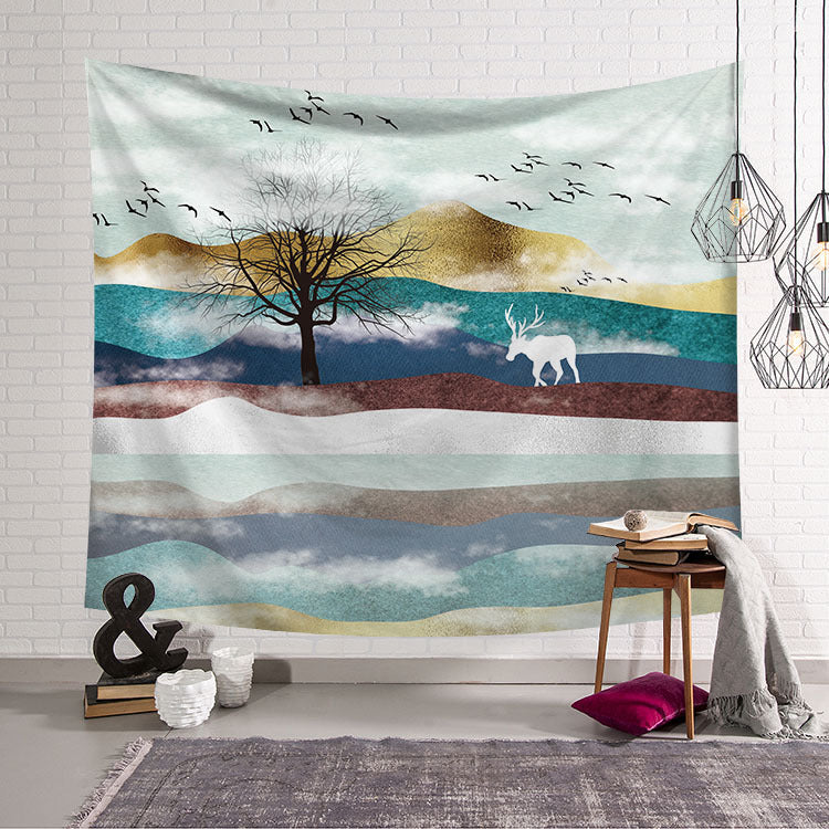 Background cloth background wall decoration cloth