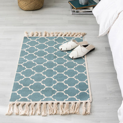 Simple Cotton Linen Small Floor Mat