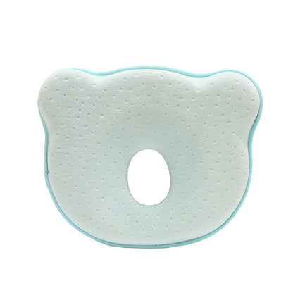 Newborn Infant Anti Roll Pillow Prevent  Flat Head Neck Pillow