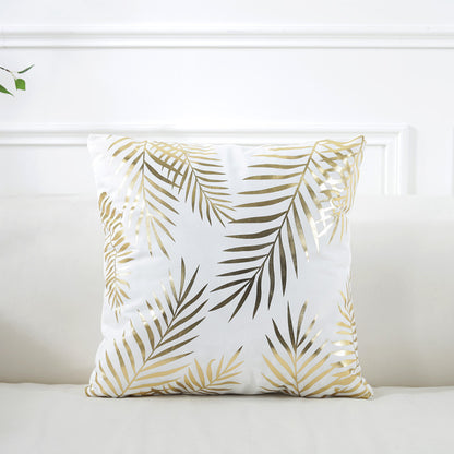 Gilding Pillow Cover Super Soft Home Cushion Cover