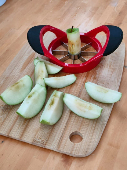 Apple Corer And Slicer - Stainless Steel Apple Corer Kitchen Tool