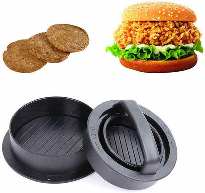 Burger Press Stuffed Patty Maker Mold Slider EASY Homemade Hamburger Making Tool