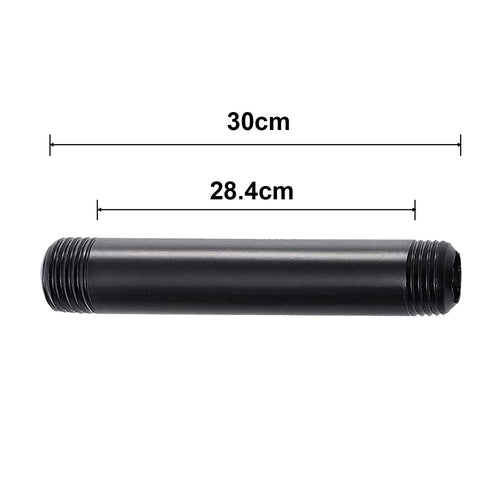 BLACK Painted ¾ inch barrel BSP MALLEABLE Tubing Iron  pipe Lamp