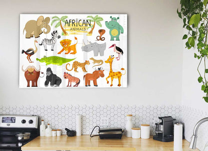 African animals cartoon