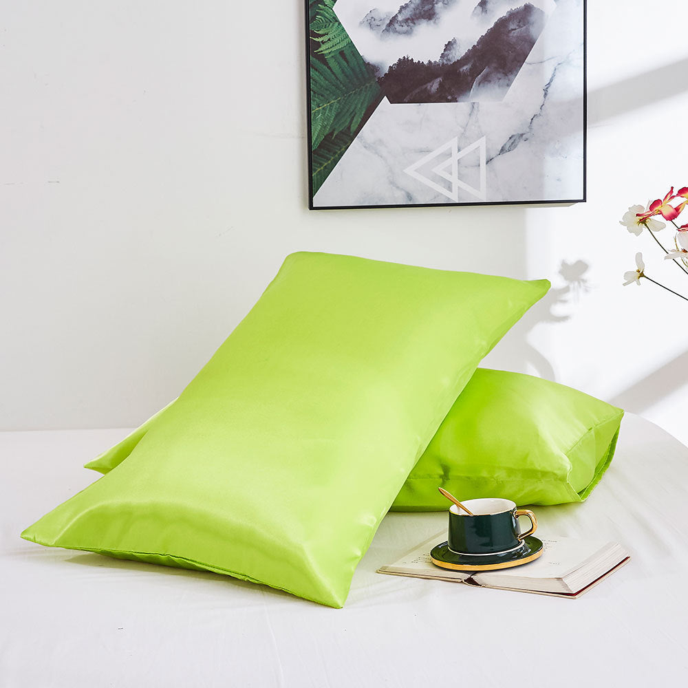 Silk double pillowcase