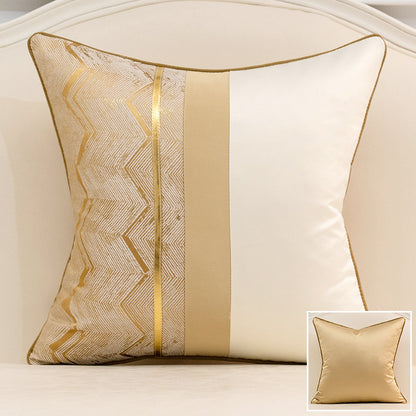 Geometric pattern ppcotton pillow