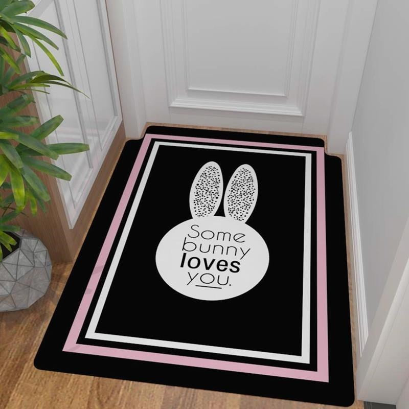 Nordic Printed Carpet Door Mat