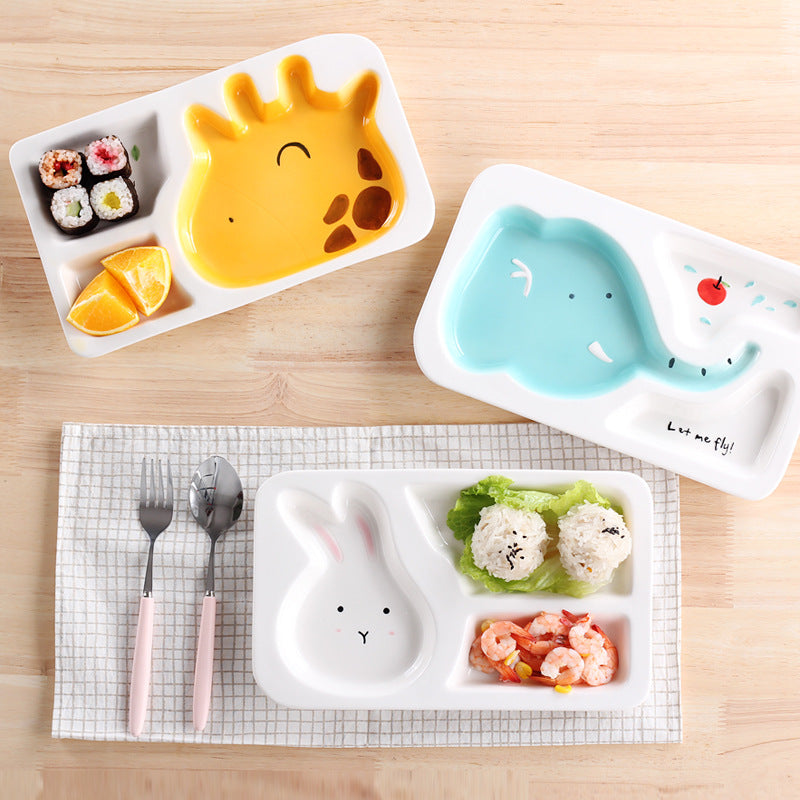 Creative cartoon tableware children baby griddle