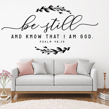 English Bible Wall Sticker