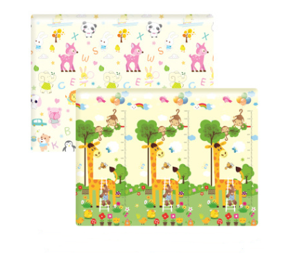 Baby Mat 1CM Thickness Cartoon XPE Kid Play Mat Foldable Anti-skid Carpet Children Game Mat