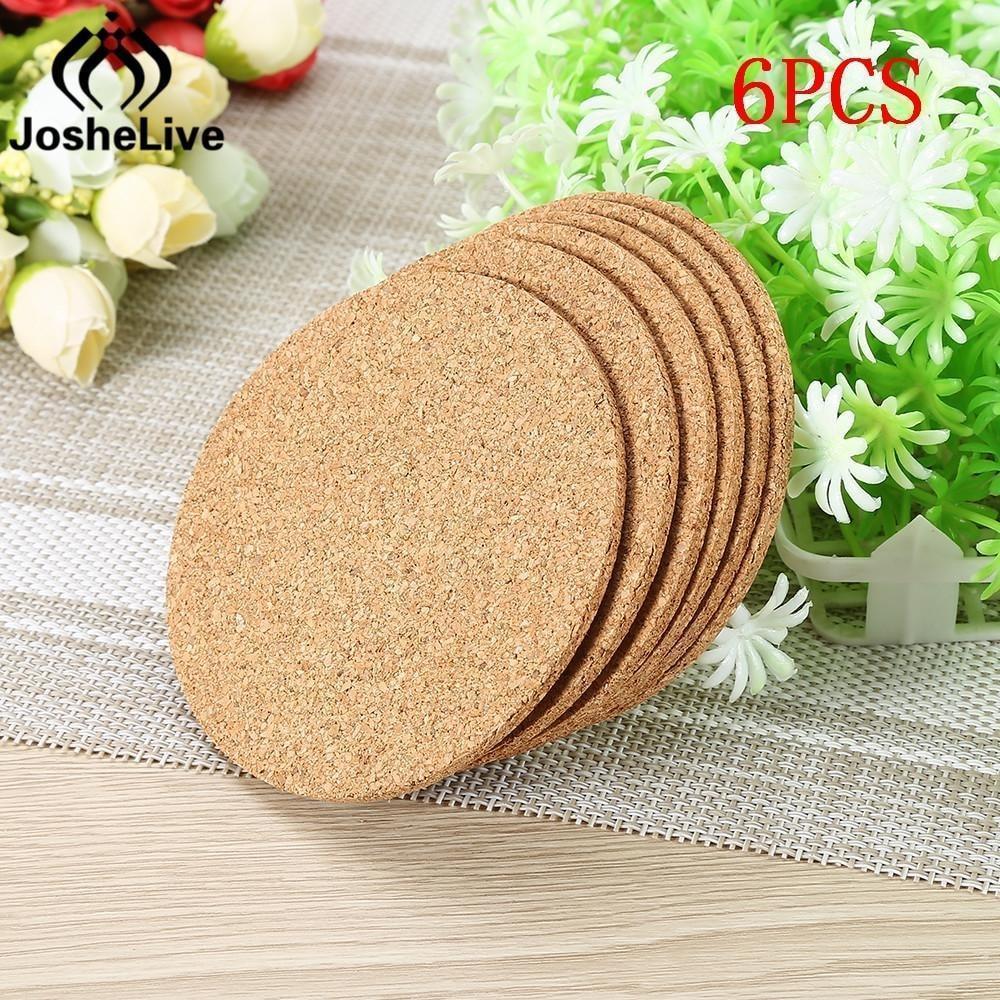 24 Piece Natural Cork Coasters