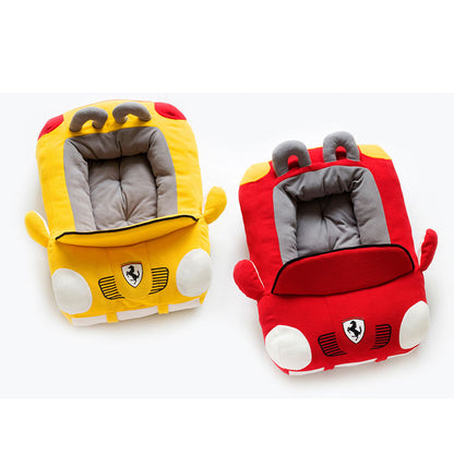 Car compartment for pet products