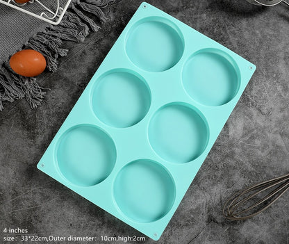 Silicone chiffon cake molds