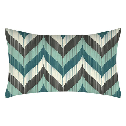 Teal Teal Home Decor Cushion Lumbar Pillowcase