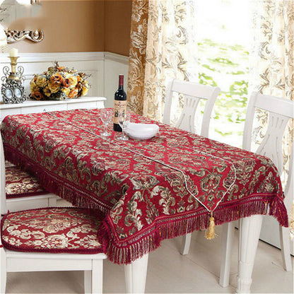 European luxury tablecloth table flag