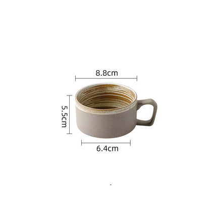 Stoneware coffee cup