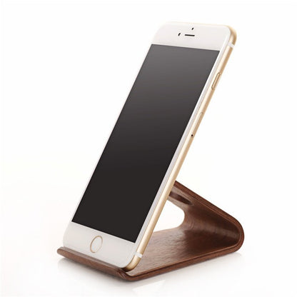 Bent Polywood Smartphone Stand