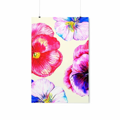 Vibrant Floral Poster