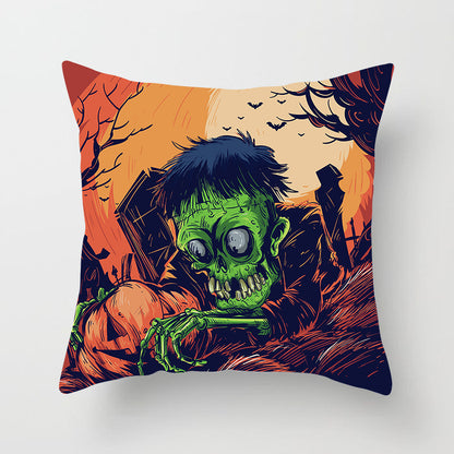 Printed Throw Pillow Cushion Cushion Cover