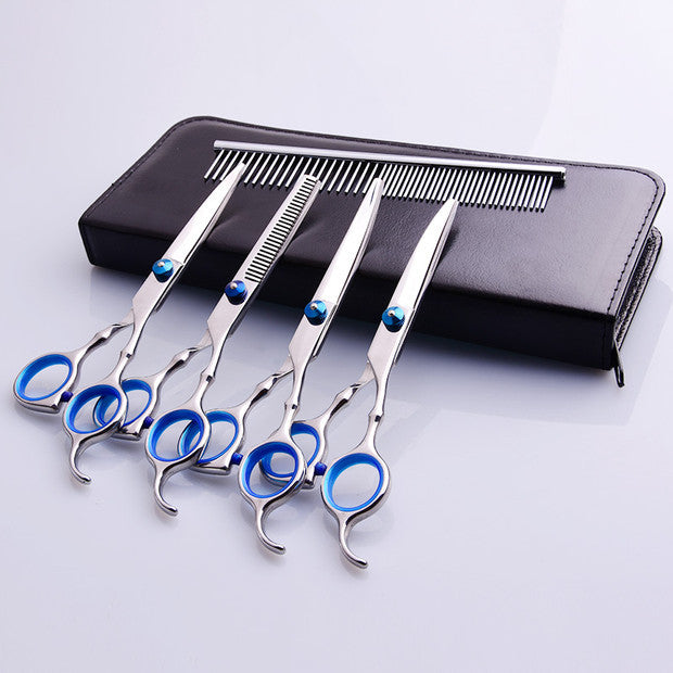 Pet grooming scissors