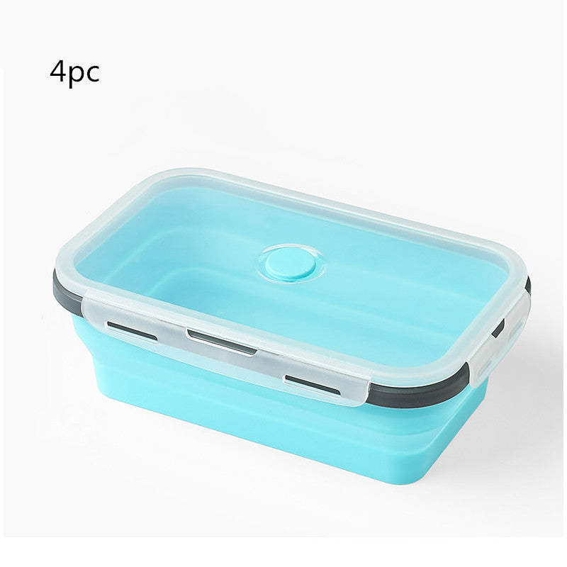 Folding lunch box