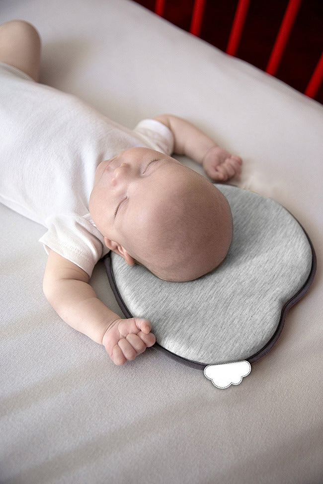 Newborn Infant Anti Roll Pillow Prevent  Flat Head Neck Pillow