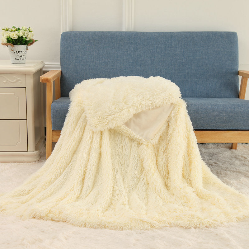 Plush Blanket Double-layer Blanket Multifunctional