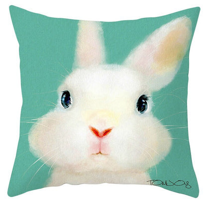 Easter Pillowcase Short Plush Cushion