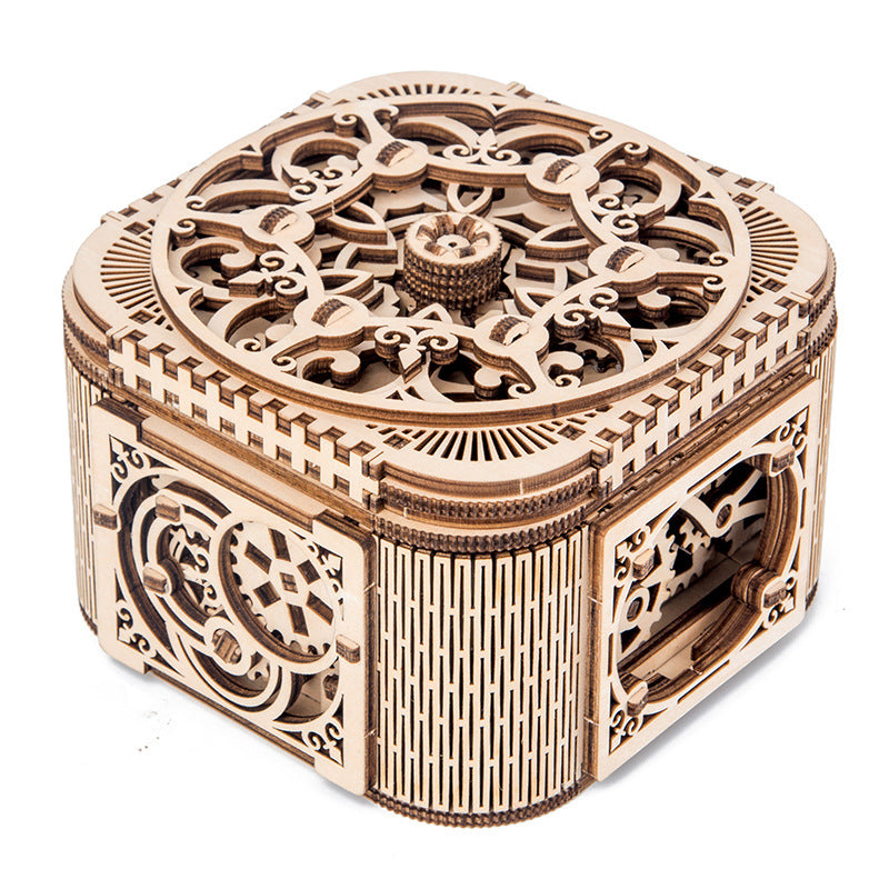 Wooden jewelry box