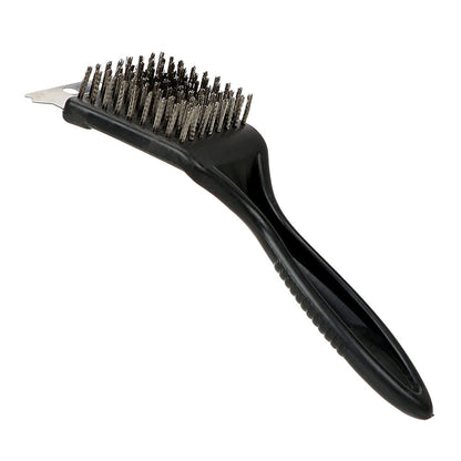 Barbecue cleaning steel brush