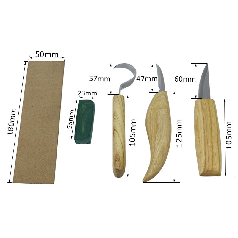 Stainless Steel Wood Carving Knife Art Wood Carving Tool