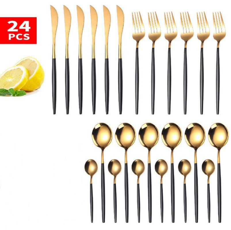 24pcs Luxury Cutlery Set